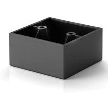 MŰANYAG DESIGN LÁB ART731 H=30mm FEKETE