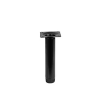 FÉM DESIGN LÁB 19548 D: 30X150mm MATT FEKETE
