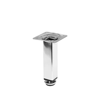 FÉM DESIGN LÁB 19175 25X25X120mm KRÓM