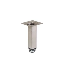 FÉM DESIGN LÁB 19175 25X25X120mm NIKKEL