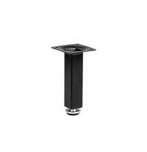 FÉM DESIGN LÁB 19175 25X25X120mm MATT FEKETE