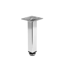FÉM DESIGN LÁB 19175 25X25X150mm KRÓM