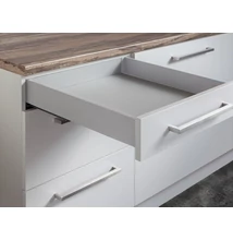 Forest SLIM DUPLAFALÚ FIÓKOLDAL DF-A 450mm FEHÉR - 10006634030