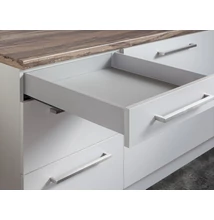 Forest SLIM DUPLAFALÚ FIÓKOLDAL DF-A+ 550mm FEHÉR - 10006634085