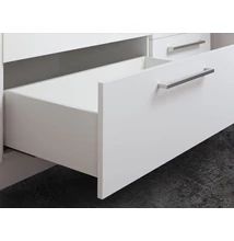 Forest SLIM DUPLAFALÚ FIÓKOLDAL DF-C 400mm FEHÉR - 10006634220