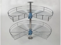 Forest BELSŐ FÉMRÁCS 24313 3/4 FORGÓKOSÁR GARNITÚRA 710x560/790 mm KRÓM - 10006250108