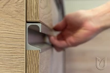 DEMOS Rápattintható profilok Paolo II 2900 nemesacél imitáció - 276821