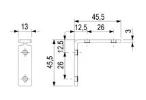 DEMOS Gola profilok Profil rögzítő - 313762