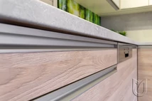 TULIP Rápattintható fogantyú profil-Paolo II 2900mm matt fehér