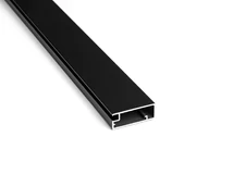 ALUMÍNIUM KERETPROFIL FA06 47x18x4100 mm FEKETE