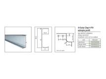 Forest GOLA PROFILRENDSZER 80/G38.AL52 PROFIL 4200x48,9x17mm FEHÉR - 10000692010