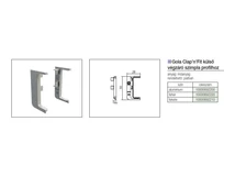 Forest GOLA PROFILRENDSZER 81/G38.AT2 VRN KÜLSŐ VÉGZÁRÓ FEHÉR - 10000692220
