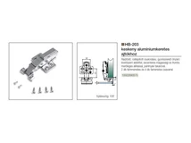 BÚTORPÁNT HOME BOX HB-203 CSILLAPÍTOTT RÁÜTŐDŐ PÁNT+ALÁTÉT+TAKARÓ FÉMKERETHEZ NIKKEL