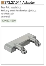 Forest HAFELE FELNYÍLÓ 373.37.044 FREE FOLD ADAPTER  KESKENY ALUKERETHEZ KRÓM - 10003331690