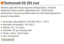 Forest ÖMLEDÉKRAGASZTÓ TECHNOMELT KS 250 COOL 25 KG NATÚR - 10005290030