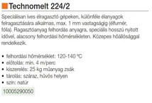 Forest ÖMLEDÉKRAGASZTÓ TECHNOMELT KS224/2 25kg NATÚR - 10005290050