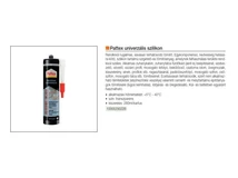 Forest PATTEX UNIVERZÁLIS SZILIKON 280ml ÁTLÁTSZÓ - 10005290226