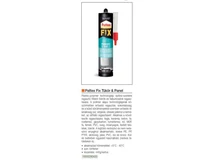 PATTEX FIX MIRRORS&amp;PANELS TÜKÖR RAGASZTÓ KARTUS 440g TÖRTFEHÉR