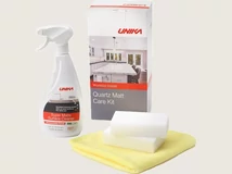 TISZTÍTÓSZER SZUPERMATT FELÜLETEKRE SZÓRÓFEJES SZETTBEN (2 DB SZIVACS + TÖRLŐKENDŐ) 500ml