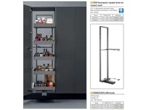 Forest BELSŐ FÉMRÁCS CEM45S KAMRAPOLC KERET 326×1920/2180×475mm ANTRACIT - 10006211500