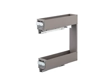 BELSŐ FÉMRÁCS LAMINA ELQGM152SXLGM BALOS OLDALLAPRA SZERELHETŐ 108×467×475mm ANTRACIT