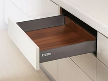 FDS DUPLAFALÚ FÉM FIÓKOLDAL FDS-CLASSIC PO A PUSH OPEN  400mm H84 40kg ANTRACIT