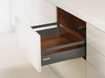 FDS DUPLAFALÚ FÉM FIÓKOLDAL FDS-CLASSIC PO B PUSH OPEN  350mm H146 40kg ANTRACIT