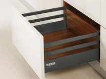 FDS DUPLAFALÚ FÉM FIÓKOLDAL FDS-CLASSIC PO D PUSH OPEN  400mm H210 40kg ANTRACIT