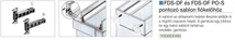 Forest FDS DUPLAFALÚ FÉM FIÓKOLDAL FDS PONTOZÓ SABLON FIÓKELŐHÖZ SZÜRKE - 10006630490