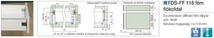 Forest FÉM FIÓKOLDAL FDS-FF 118x550mm FEHÉR - 10006631250