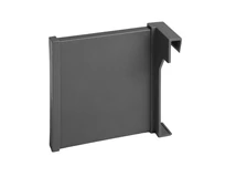 SLIM DUPLAFALÚ FIÓKOLDAL DF-B/DF-C FIÓKRENDEZŐ PANEL HATÁROLÓ H=105mm, 90mm ANTRACIT