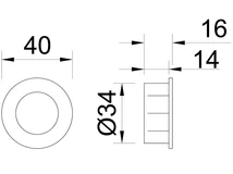 Forest BÚTORFOGANTYÚ 2159-40 PB12 MATT FEKETE - 10007307381