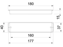 Forest BÚTORFOGANTYÚ 405 B/71 160 MATT FEHÉR - 10007500912