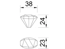 Forest BÚTORFOGANTYÚ E085-16 MATT NIKKEL - 10007652770