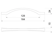 BÚTORFOGANTYÚ A030-128 FEKETE