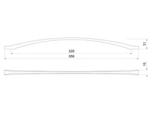 BÚTORFOGANTYÚ A030-320 FEKETE