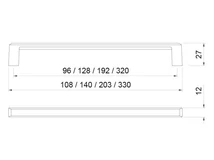 BÚTORFOGANTYÚ E111-192 MATT KRÓM