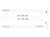 BÚTORFOGANTYÚ E113-96 FEKETE