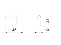 BÚTORFOGANTYÚ E114 FEKETE