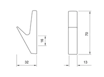 FOGAS E1039 MATT KRÓM