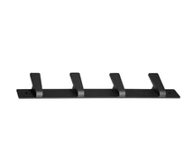 FOGASSOR E6090 4 DB AKASZTÓVAL MATT FEKETE