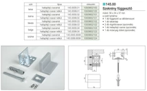 Forest SZEKRÉNY FÜGGESZTŐ 145.0099.02 FÜGGESZTŐ 56x34x37mm BARNA - 10009602121