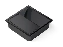 IRODABÚTOR KIEGÉSZÍTŐ KÁBELKIVEZETŐ ART1626 85x22x85mm FEKETE