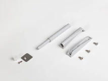 SZERELVÉNYEK HOME BOX PUSH OPEN CSAPPANTYÚ MÁGNESES+KÜLSŐ ADAPTER+CSAVAROK SZÜRKE