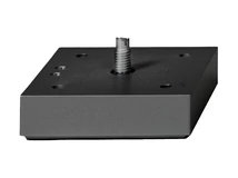 MŰANYAG DESIGN LÁB ART706/R H=20mm FEKETE