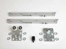 TOLÓAJTÓ BÚTORLAPHOZ 0200 UP SZETT EGYENES FELSŐ GÖRGŐKKEL 40 kg SZÜRKE