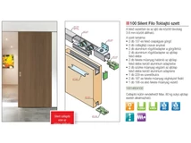 Forest TOLÓAJTÓ BÚTORLAPHOZ 100 SILENT FILO SZETT 80 kg ALUMÍNIUM - 10014604100