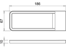 Forest LED  VILÁGÍTÁS LINEO SLAVE 5W NW ALUMÍNIUM - 10015608900