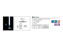 Forest VILÁGÍTÁSTECHNIKAI KIEGÉSZÍTŐ MINI TOUCH - MICRO 12 ÉRINTŐ KAPCSOLÓ SZÜRKE - 10015609090