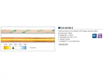 LED VILÁGÍTÁS FLS-NCOB-24V NW FOLYTONOS FÉNYŰ 8mm-es NATURAL WHITE - 5m